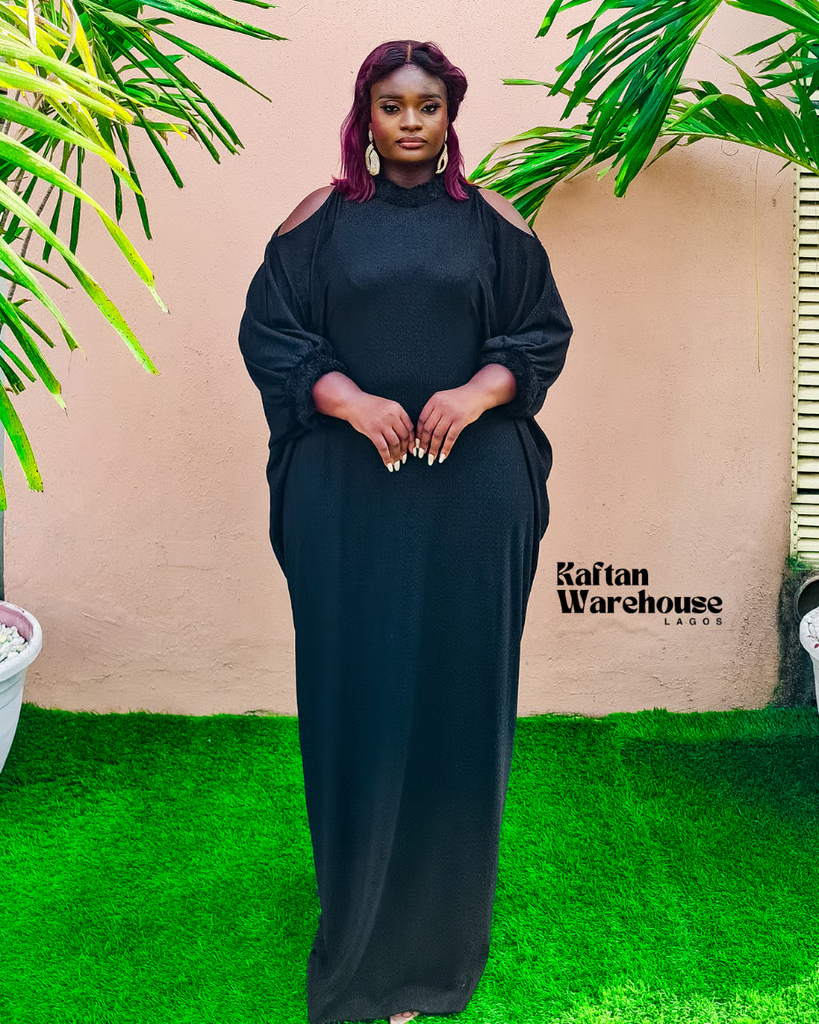 COLD SHOULDER KAFTAN