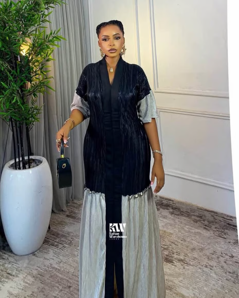 ELORA MIYAKE MAXI DRESS