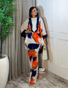 CHARLOTTE 2 PIECE SET - NAVY ACCENT